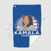 Politics Kamala Harris Golfhandtuch (Insitu)