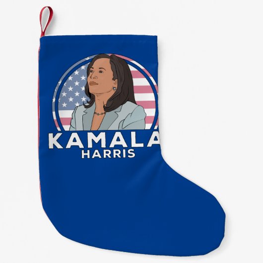 Politics Kamala Harris Kleiner Weihnachtsstrumpf (Vorderseite)