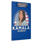 Politics Kamala Harris Klemmbrett (Rechts)