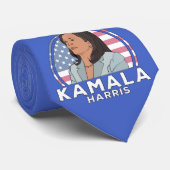 Politics Kamala Harris Krawatte (Gerollt)
