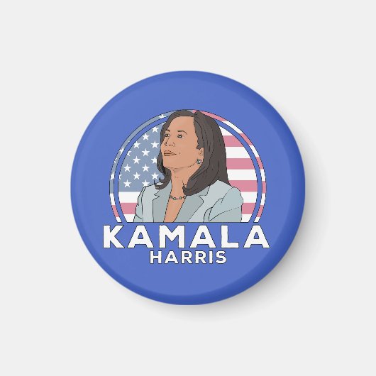 Politics Kamala Harris Magnet (Vorne)