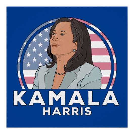 Politics Kamala Harris Poster (Vorderseite)