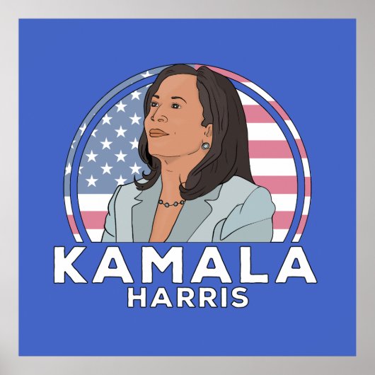 Politics Kamala Harris Poster (Vorne)