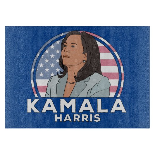 Politics Kamala Harris Schneidebrett (Vorderseite)