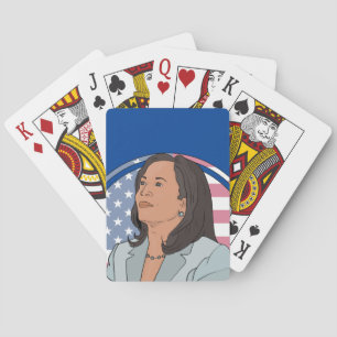 Politics Kamala Harris Spielkarten