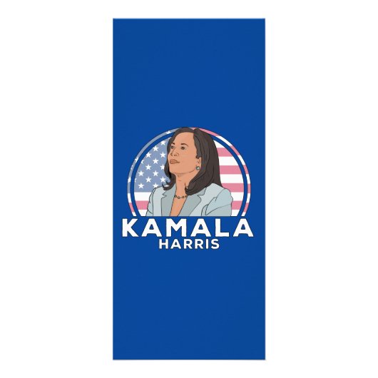 Politics Kamala Harris Werbekarte (Vorne)