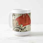 PoliticsForum.org: "Kamerad Stalin führt uns " Kaffeetasse (Vorderseite Links)