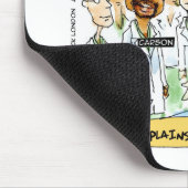 Politik: Nimmt es Operation des Gehirns? Mousepad (Ecke)