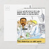 Politik: Nimmt es Operation des Gehirns? Postkarte (Vorne/Hinten)