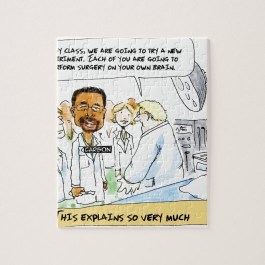 Politik: Nimmt es Operation des Gehirns? Puzzle (Vertikal)