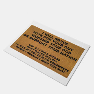 Politik, Religion und Abtrünnige Abtrünnige vor de Fußmatte