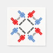 Politik Serviette (Vorderseite)