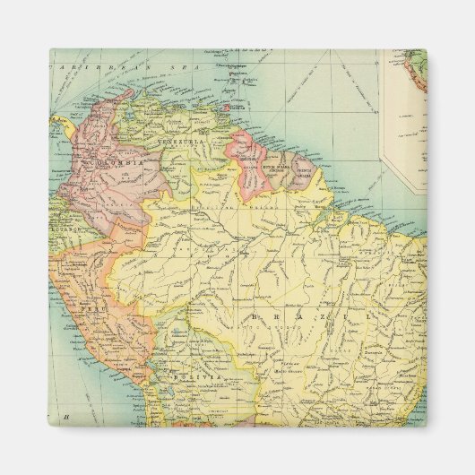 Politik Südamerikas Magnet (Vorne)