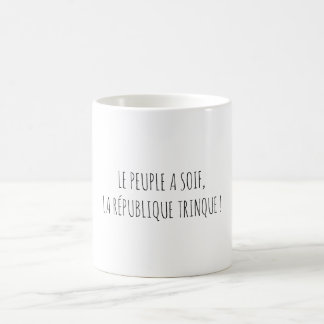 Politik Volk Apéro Zitat Lustig Französisch Kaffeetasse