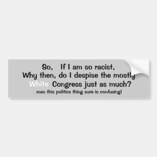 Politiken sind sure verwirrend autoaufkleber