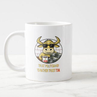 Politikern vertrauen? Ich würde lieber TSM vertrau Jumbo-Tasse