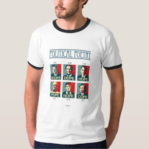 Politikposter - Graps Dope Hoffnung Papst Nop T-Shirt