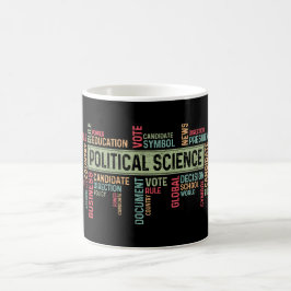 Politikwissenschaft Kaffeetasse