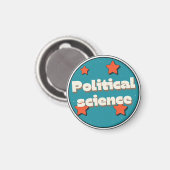 Politikwissenschaft Magnet (Vorderseite/Rückseite)