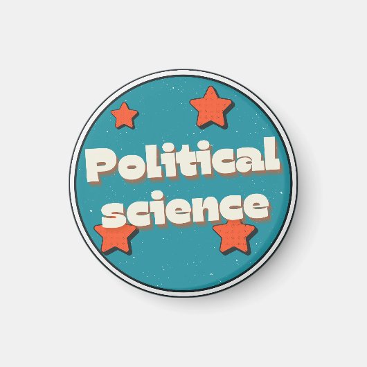 Politikwissenschaft Magnet (Vorne)