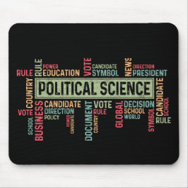 Politikwissenschaft Mousepad