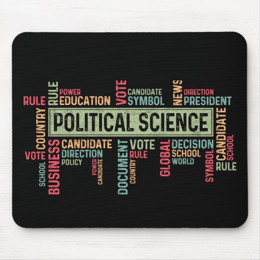 Politikwissenschaft Mousepad (Vorne)