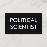 Politikwissenschaftler