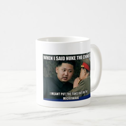 Politisch falsche Kaffee-Tasse Kaffeetasse (VorderseiteRechts)