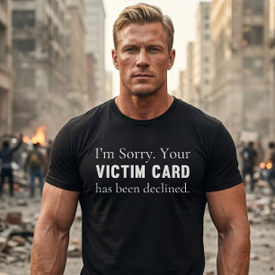 Politisch inkorrekte Opferkarte der Konservativen T-Shirt