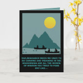 Politisch inkorrekter Geburtstag Karte (Gelbe Blume)