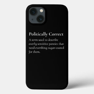 Politisch korrekte Definition Offensive Print Case-Mate iPhone Hülle
