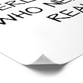 Politisch korrektes, lustiges Poster (Ecke)