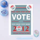 Politische Abstimmung Flyer (Einzeln)