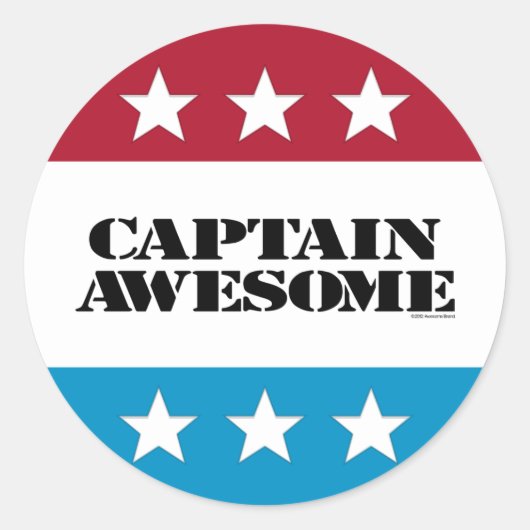 Politische Agenda Runder Aufkleber (Vorderseite)