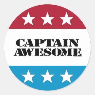 Politische Agenda Runder Aufkleber