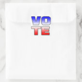 Politische Aufkleber für die Wahl (Tasche)