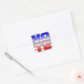 Politische Aufkleber für die Wahl (Umschlag)