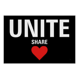 Politische Einheit der Demokratie Poster