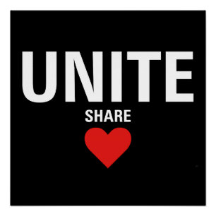 Politische Einheit der Demokratie Poster