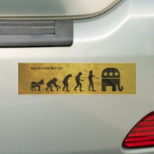 Politische Evolution Autoaufkleber (Auf Auto)