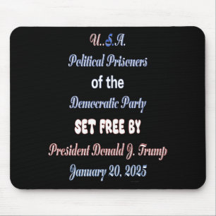 Politische Gefangene in den USA - Set frei Mousepad