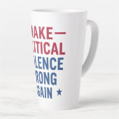 Politische Gewalt wieder falsch machen Milchtasse (Rechte Ecke)