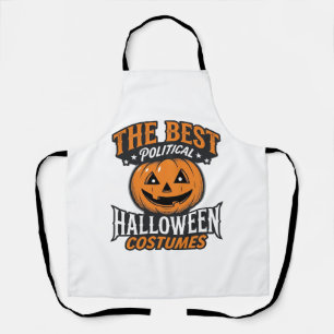 Politische Halloween-Kostüm-Kürbis-Vintage-Shirt_ Schürze