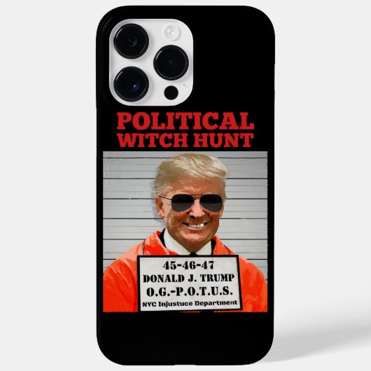 Politische Hexenjagd auf Donald Trump Case-Mate iPhone Hülle (Rückseite)