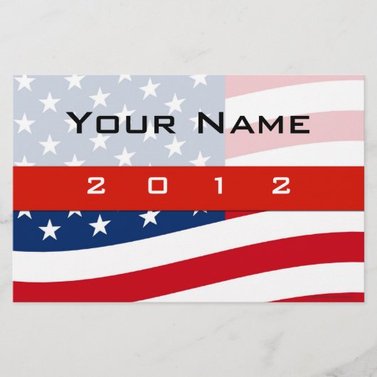 Politische Kampagne Flyer Printing, Med. Größe (Vorne)