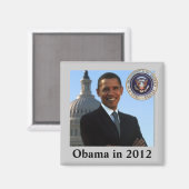 Politische Kampagne für 2012 Magnet (Vorderseite/Rückseite)