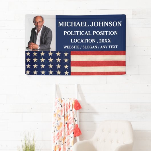 Politische Kampagne für kundenspezifisches Foto Banner (Insitu)