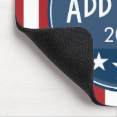 Politische Kampagne - Patriotische US Flagge Mousepad (Ecke)