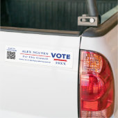 Politische Kampagne QR-Code Autoaufkleber (Auf Lkw)