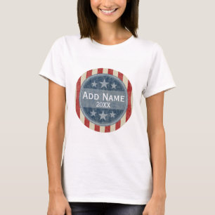 Politische Kampagne - Vintage US Flagge T-Shirt